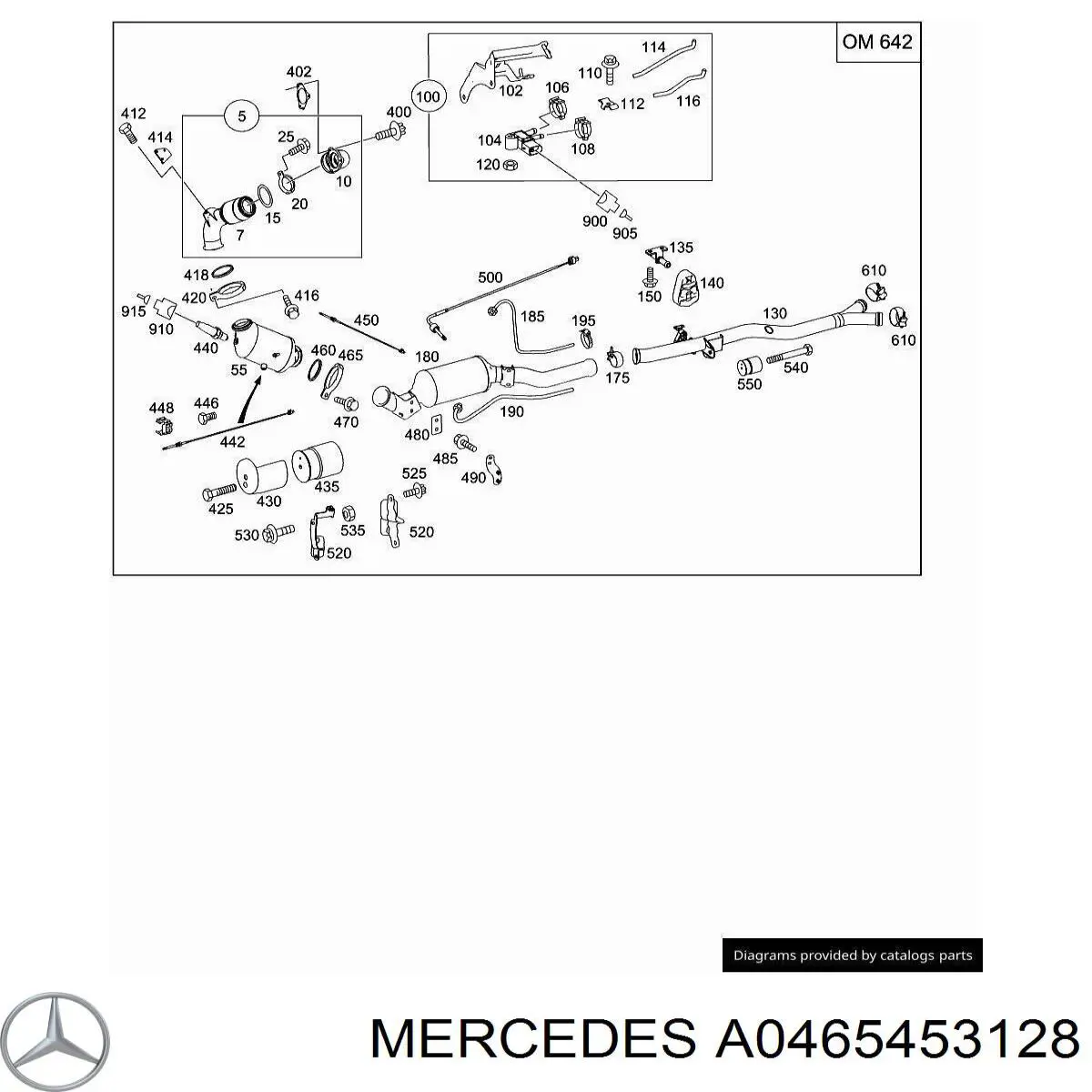 Купить A0465453128 Mercedes 