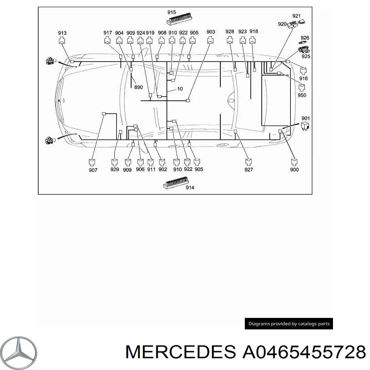 A0465455728 Mercedes 