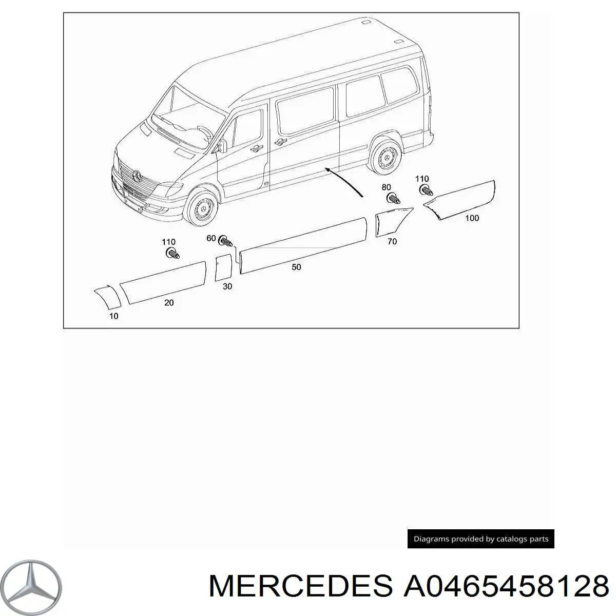  A0465458128 Mercedes