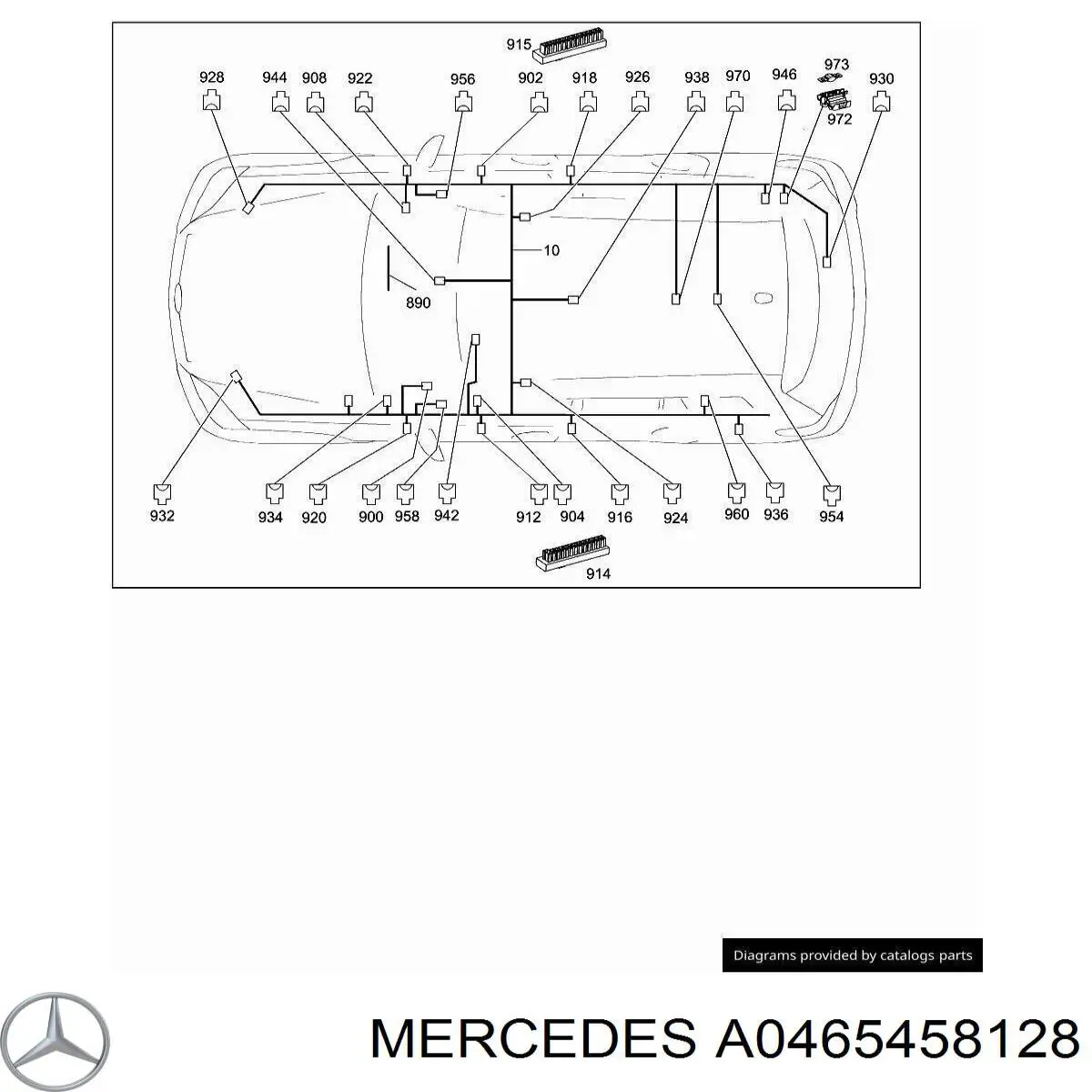  Mercedes A0465458128 цена, от 10.39 USD