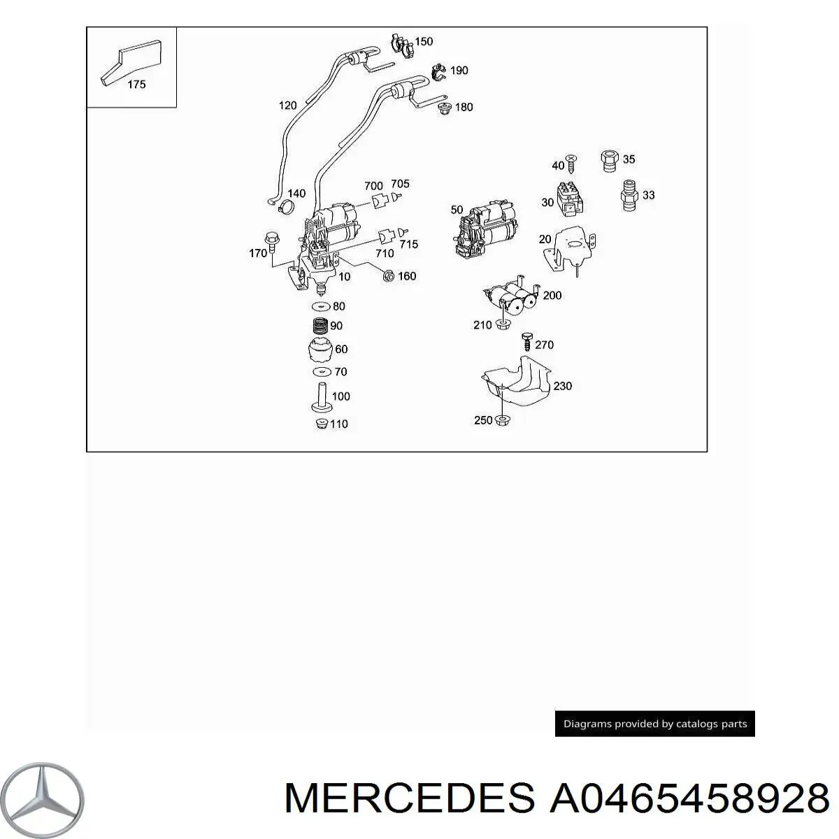 0465458928 Mercedes 