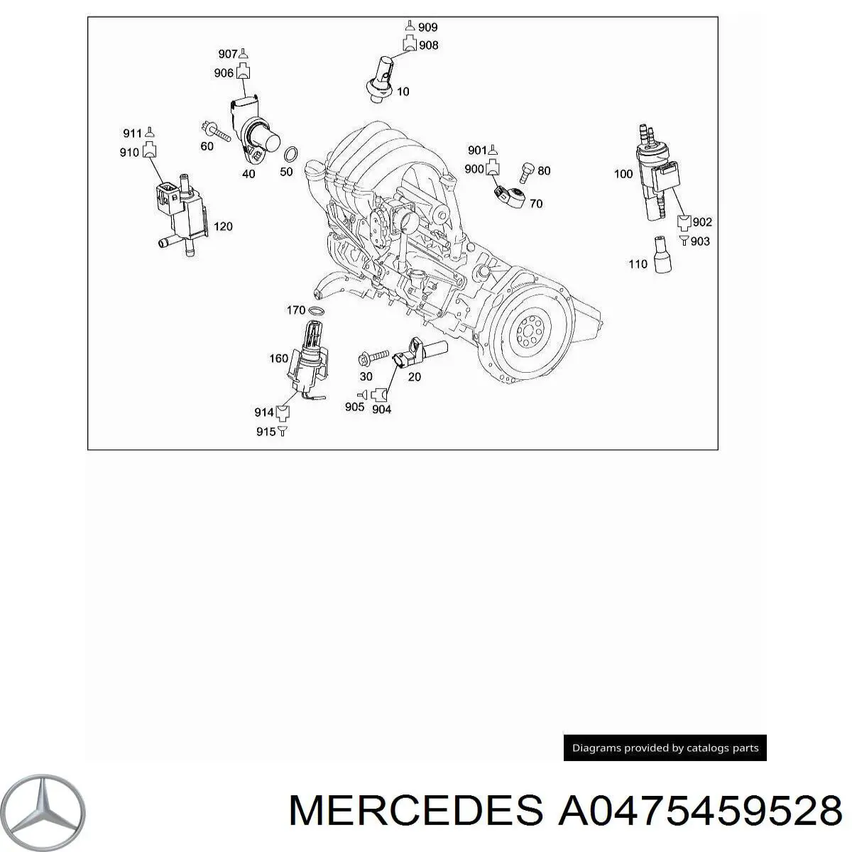 A0475459528 Mercedes 