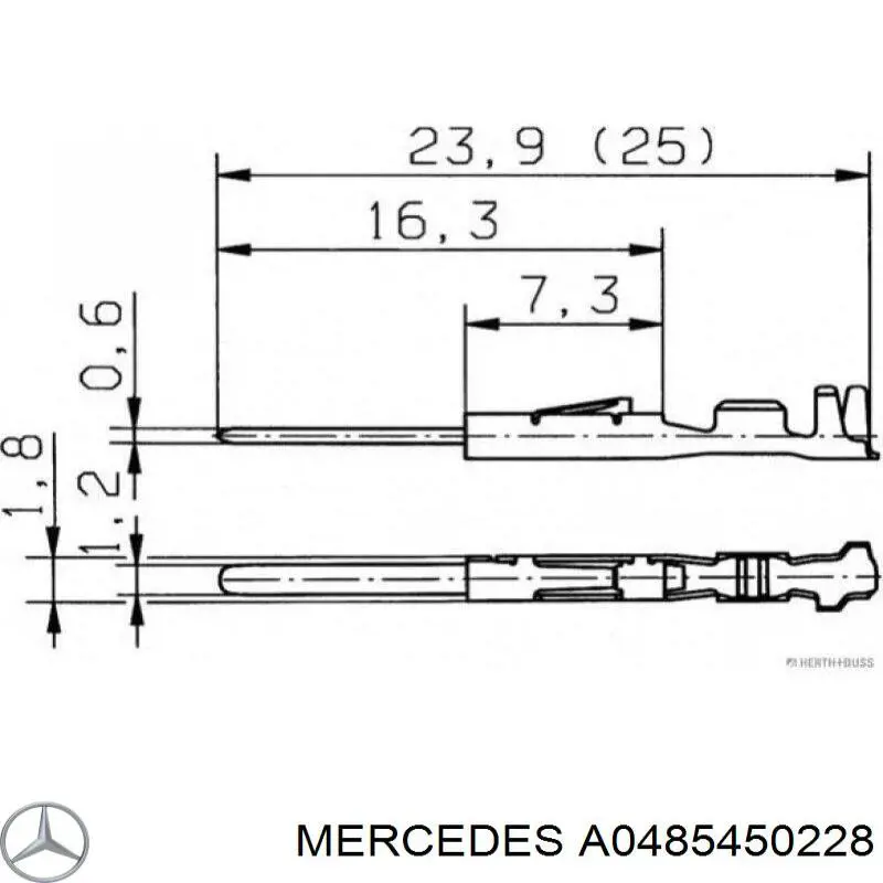  Mercedes A0485450228 цена, от 8.65 USD