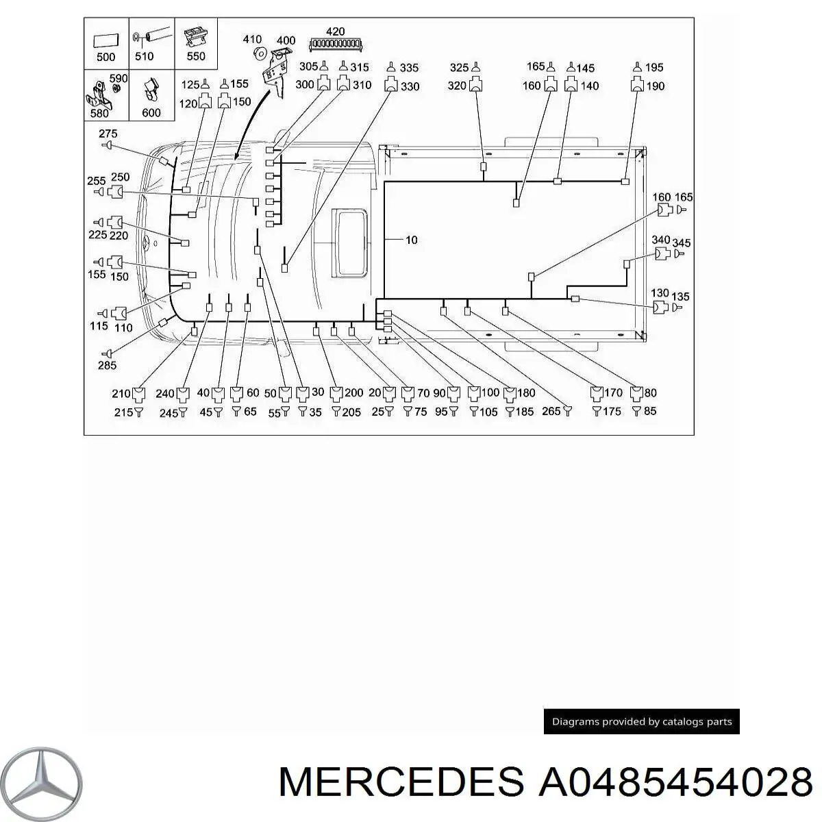  Mercedes A0485454028
