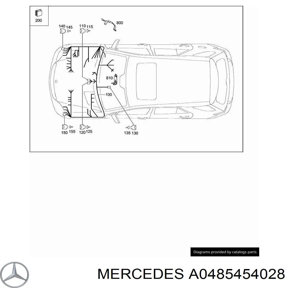  Mercedes A0485454028 цена, от 5.07 USD