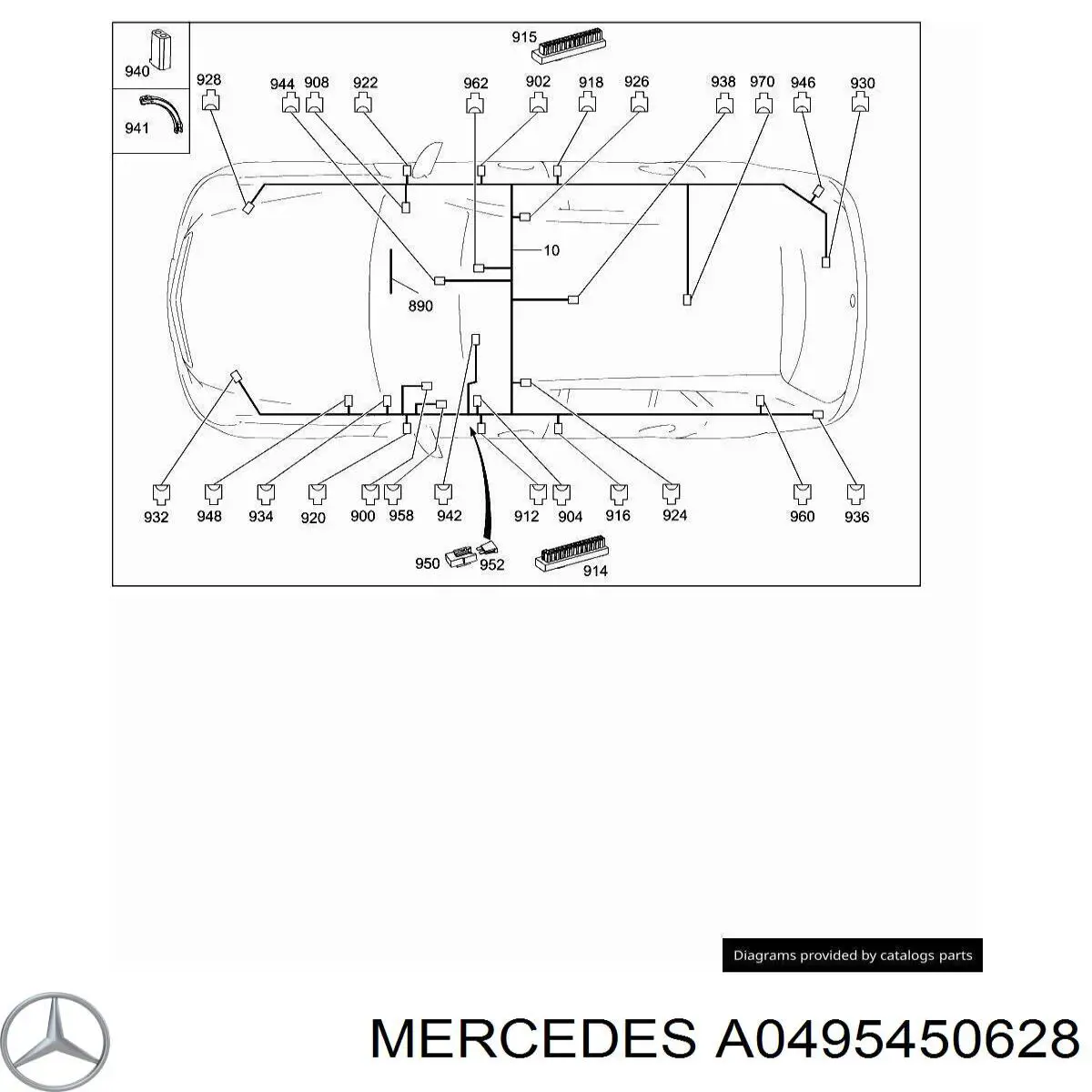  A0495450628 Mercedes