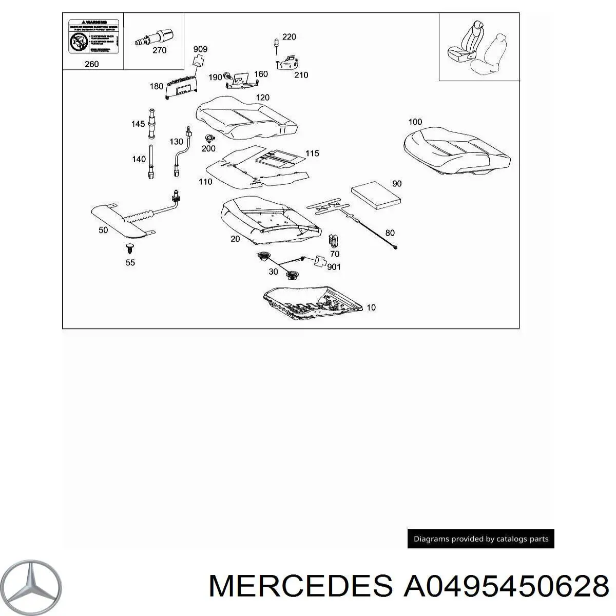  Mercedes A0495450628