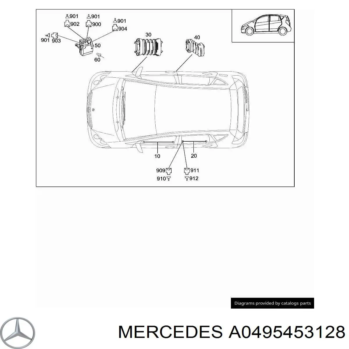 A0495453128 Mercedes 