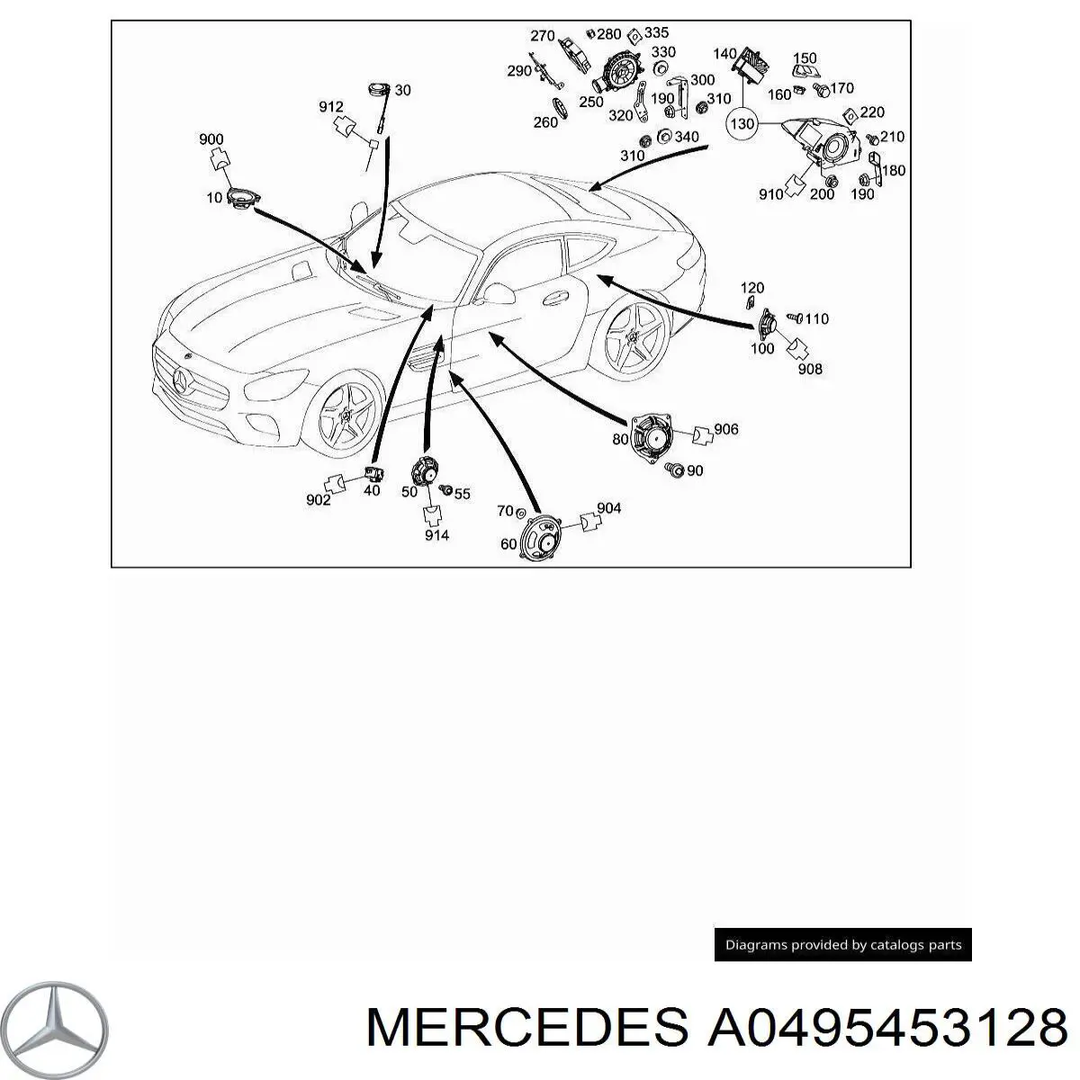  Mercedes A0495453128 цена, от 5.47 USD