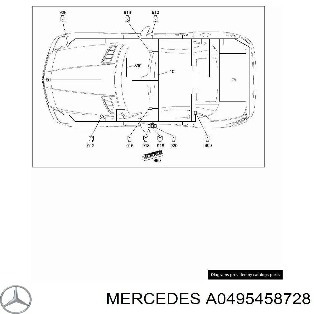 0495458728 Mercedes 