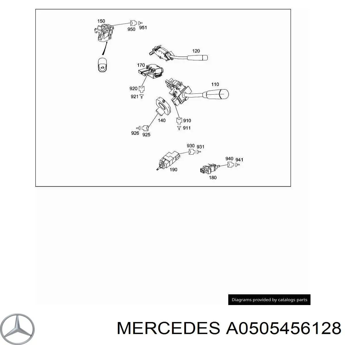  Mercedes A0505456128 цена, от 4.75 USD