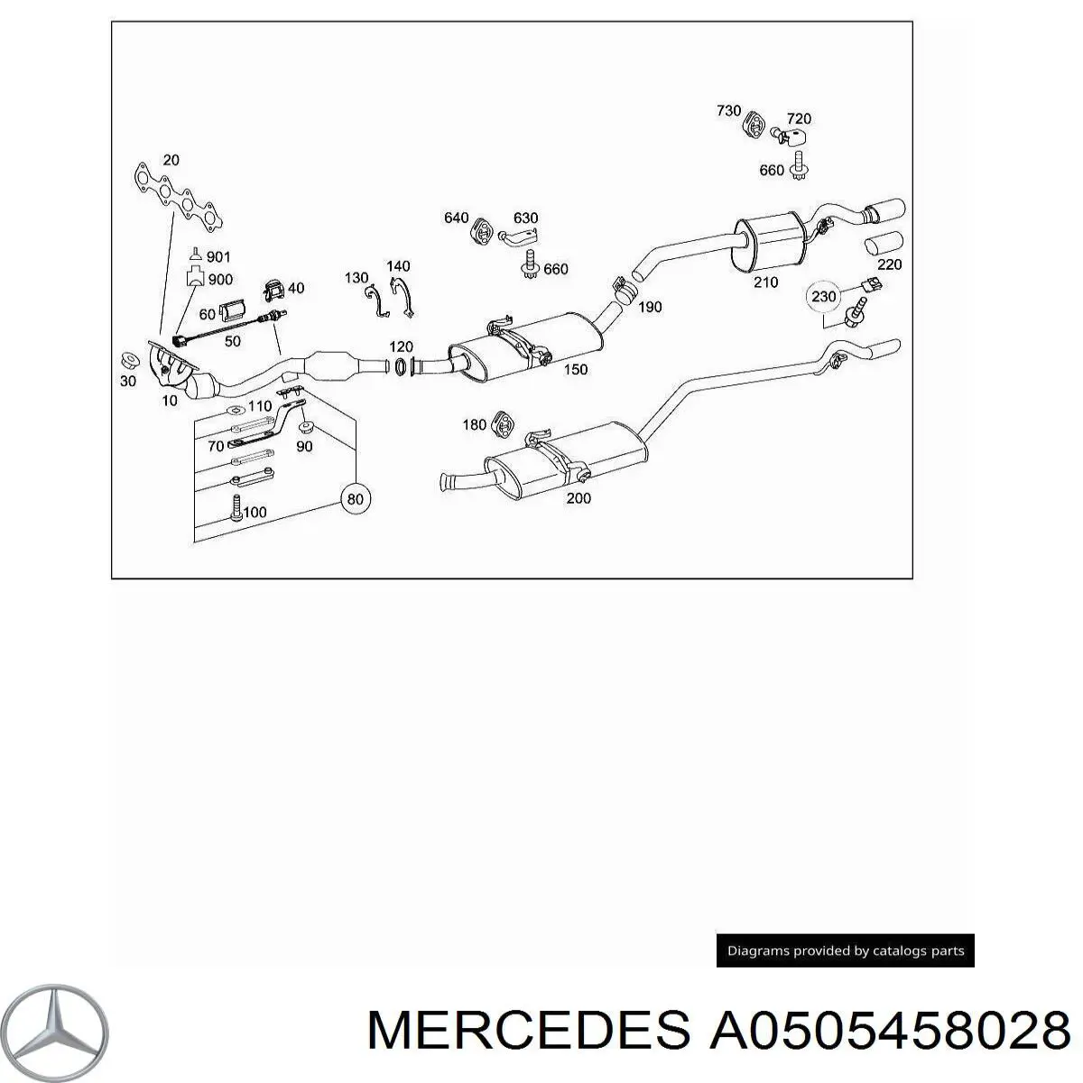  Mercedes A0505458028 цена, от 3.46 USD