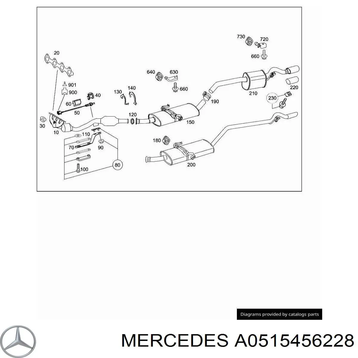 Купить A0515456228 Mercedes 