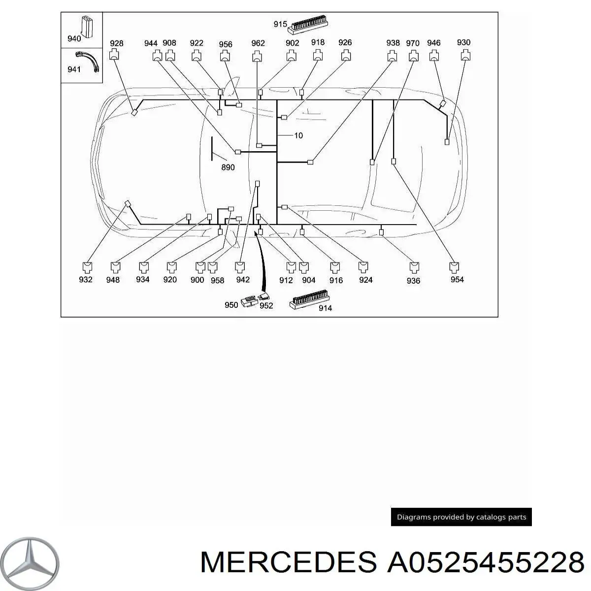 A0525455228 Mercedes 