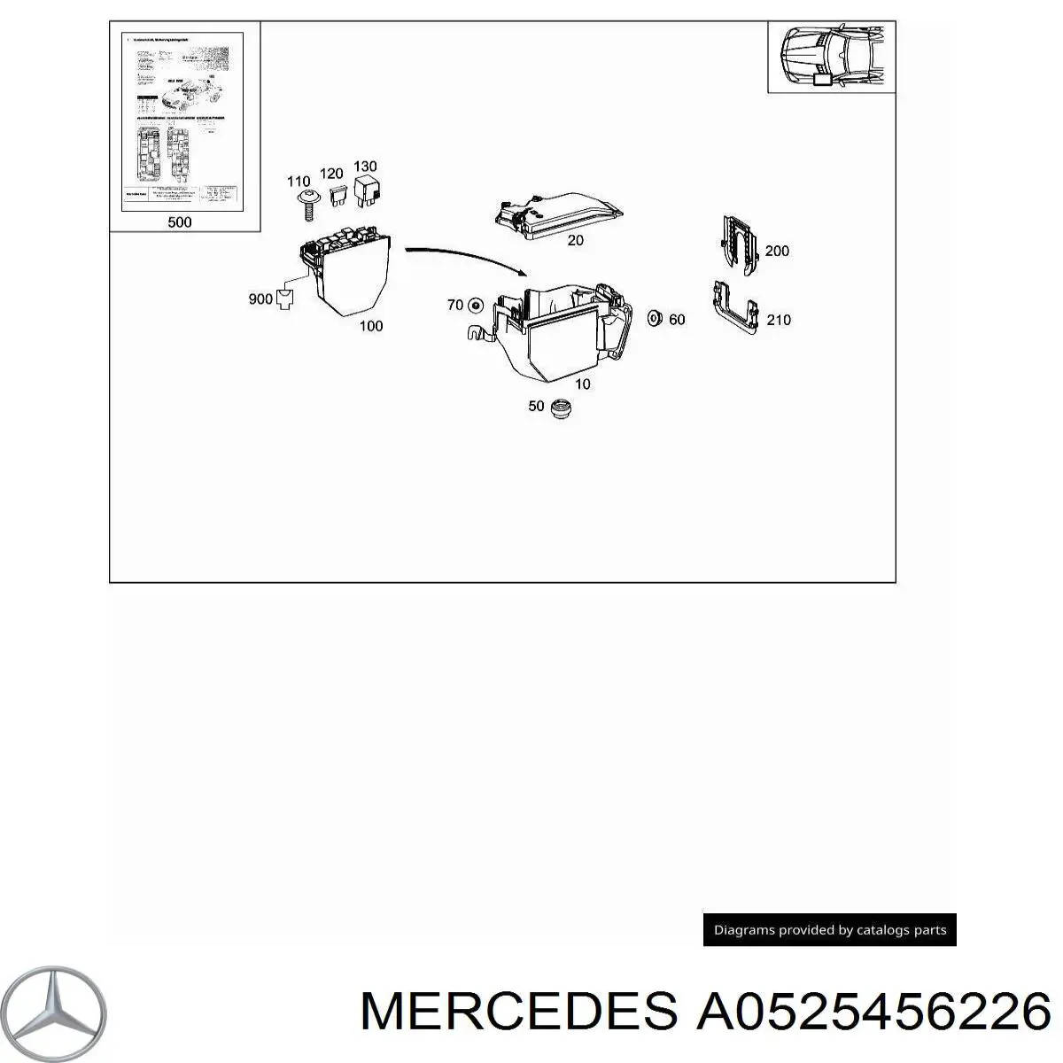 A0525456226 Mercedes 