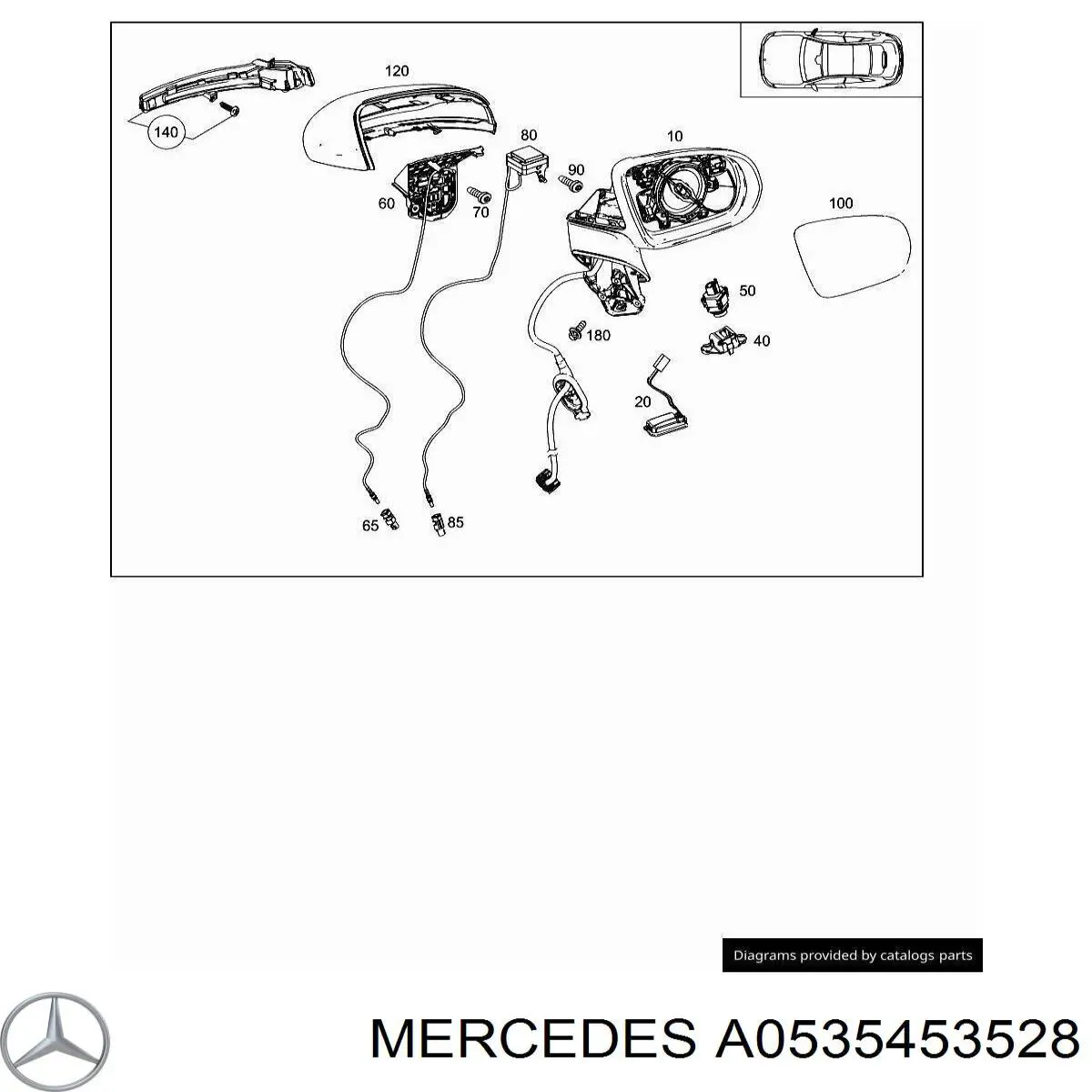 Купить A0535453528 Mercedes 