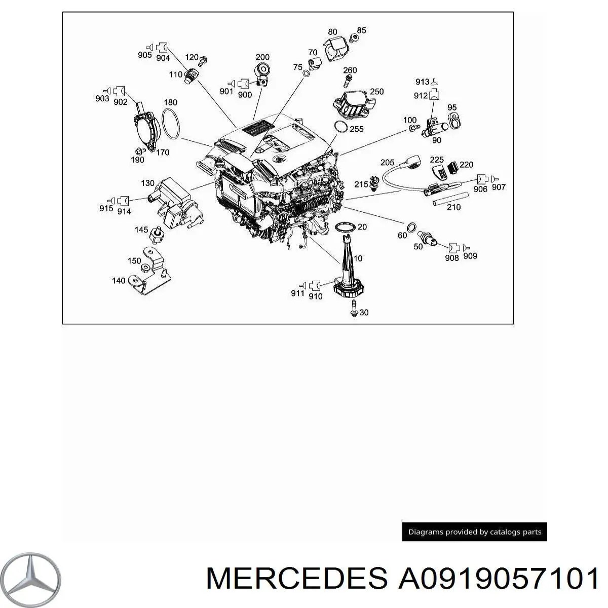 A0919057101 Mercedes 