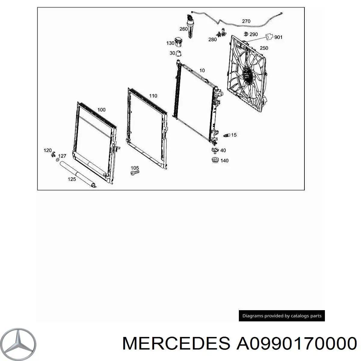 099017000064 Mercedes 