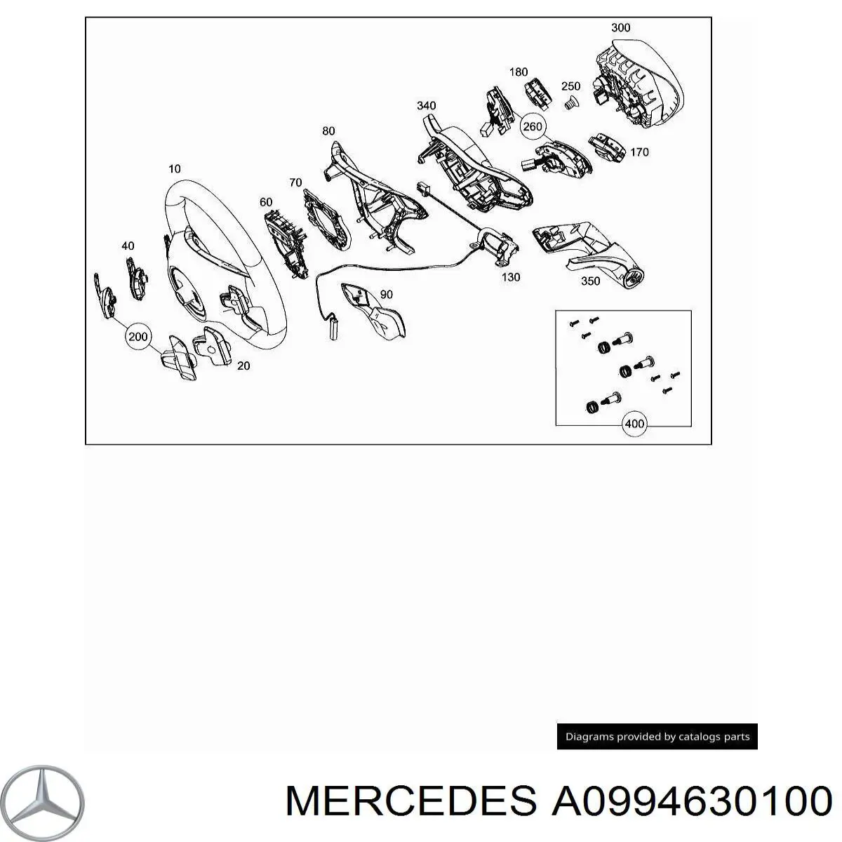  Mercedes A0994630100 цена, от 55.28 USD