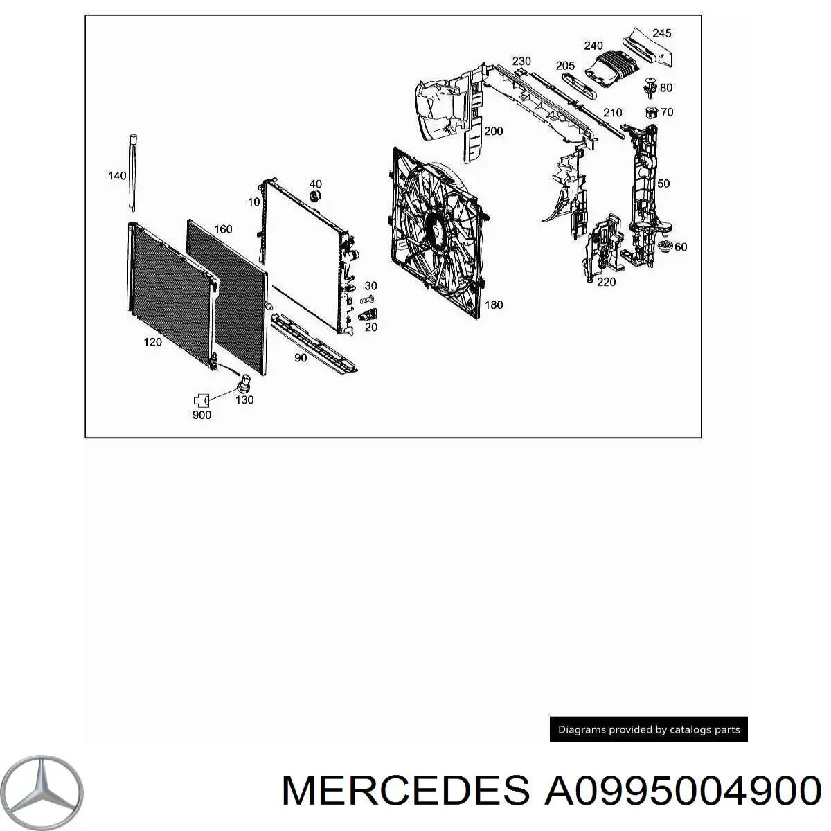 A0995004900 Mercedes 