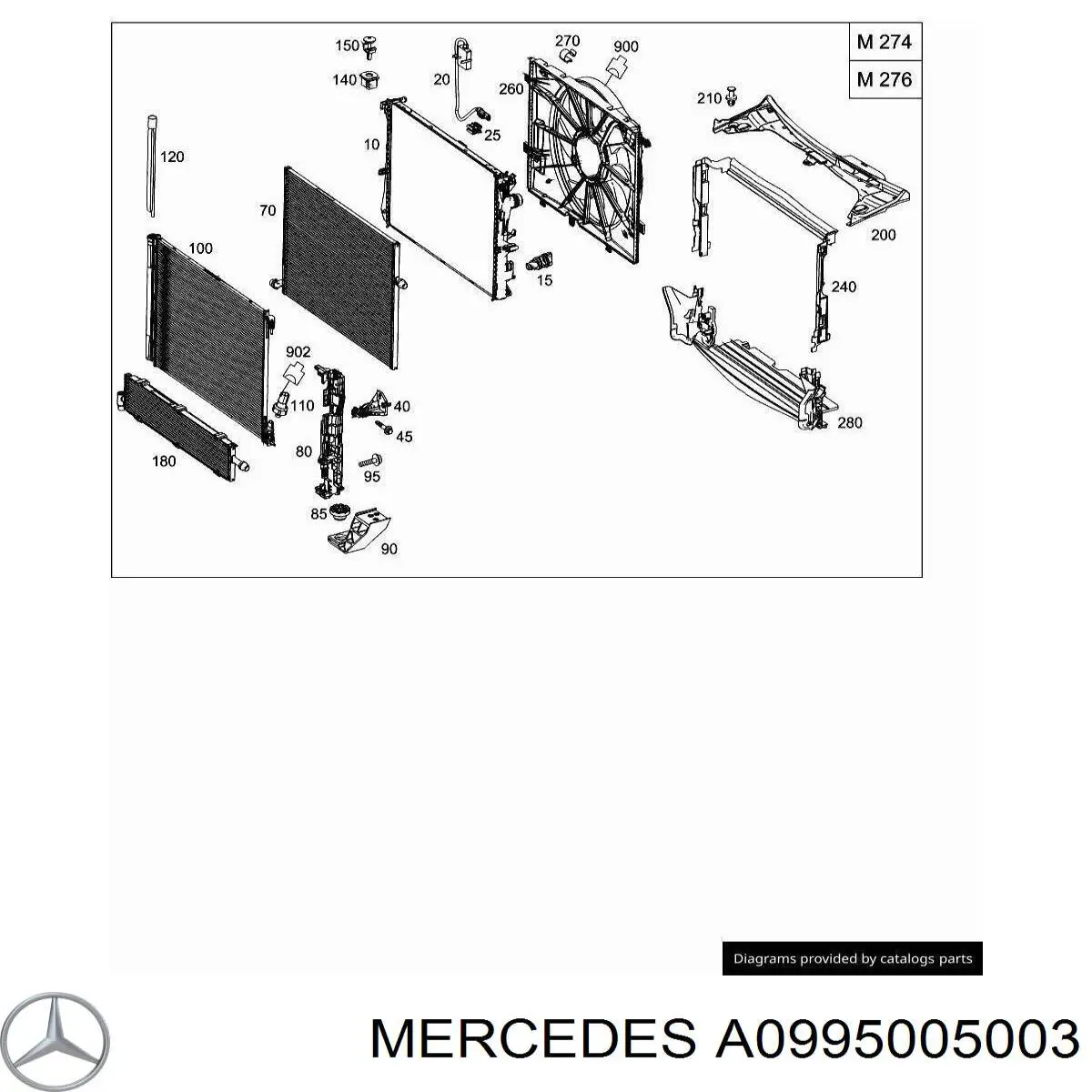  A0995005003 Mercedes