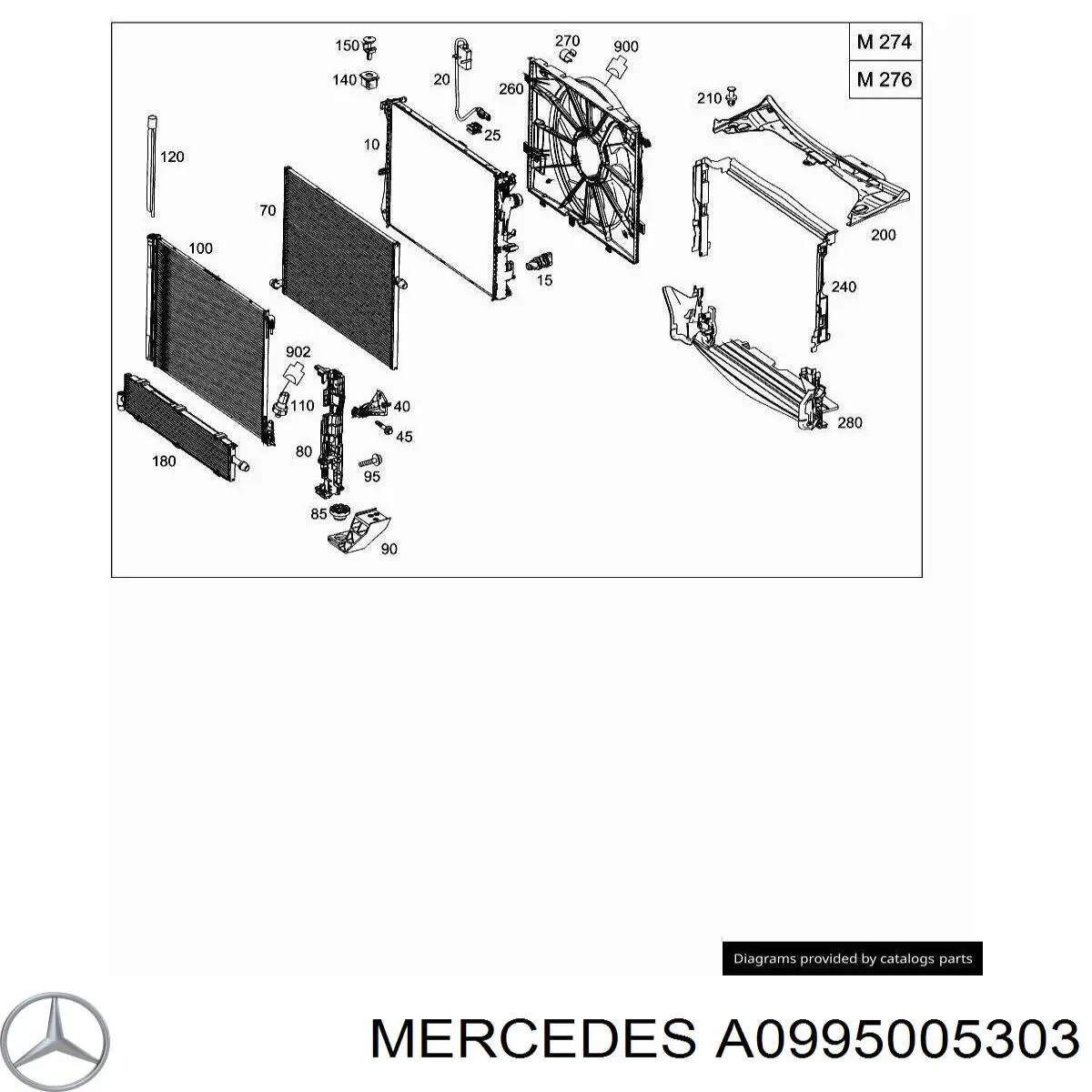 A0995005303 Mercedes 