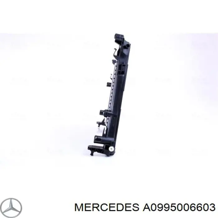 A0995006603 Mercedes radiador de esfriamento de motor