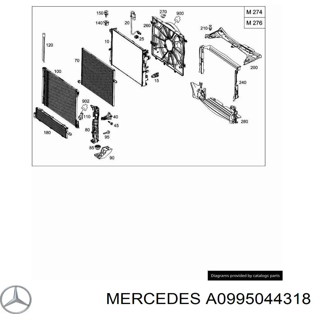  A0995044318 Mercedes