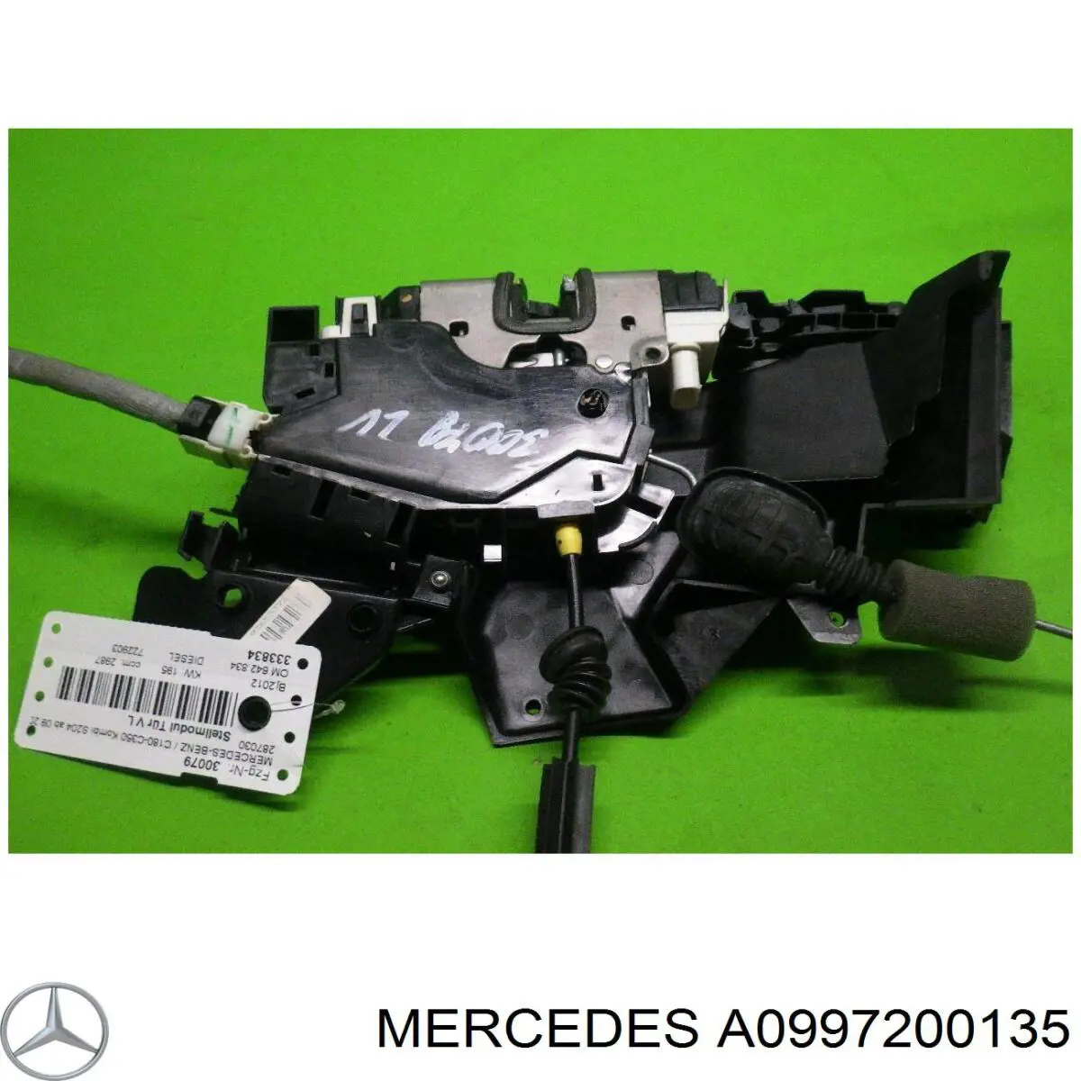 A0997200135 Mercedes Fecho da porta dianteira esquerda