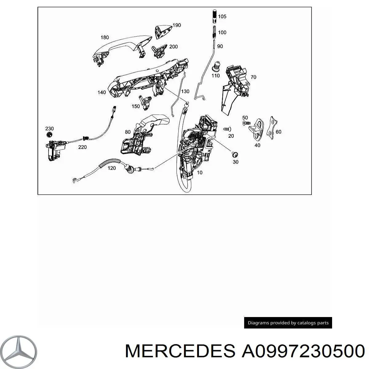 Купить A0997230500 Mercedes 