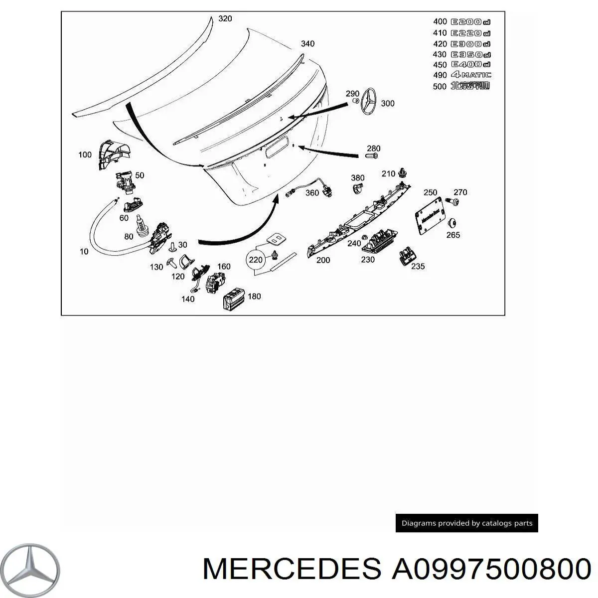  A0997500800 Mercedes