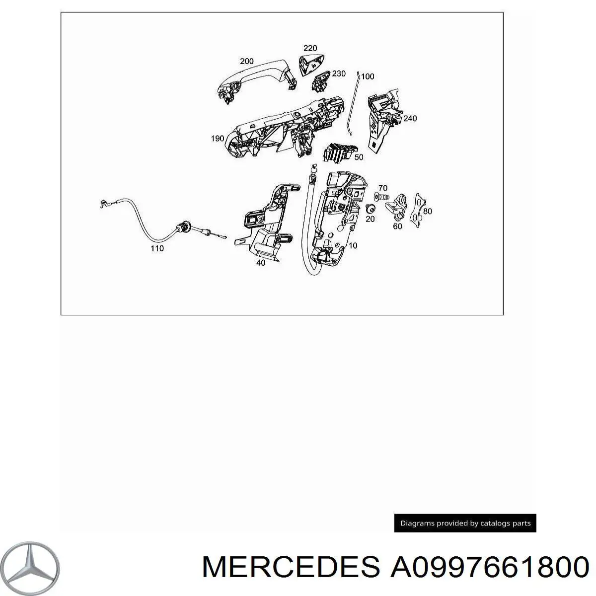  Mercedes A0997661800 цена, от 19.83 USD