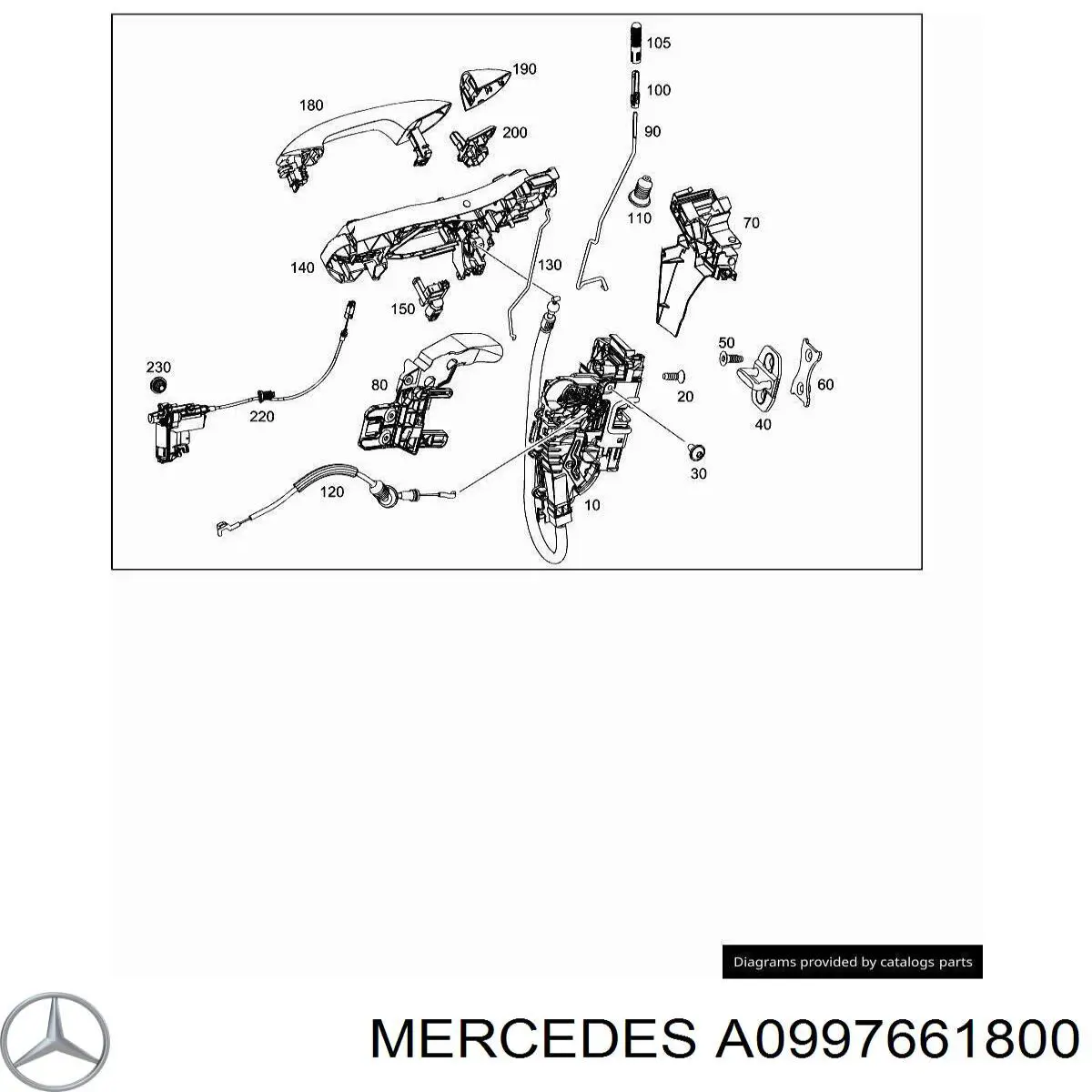 A0997661800 Mercedes 