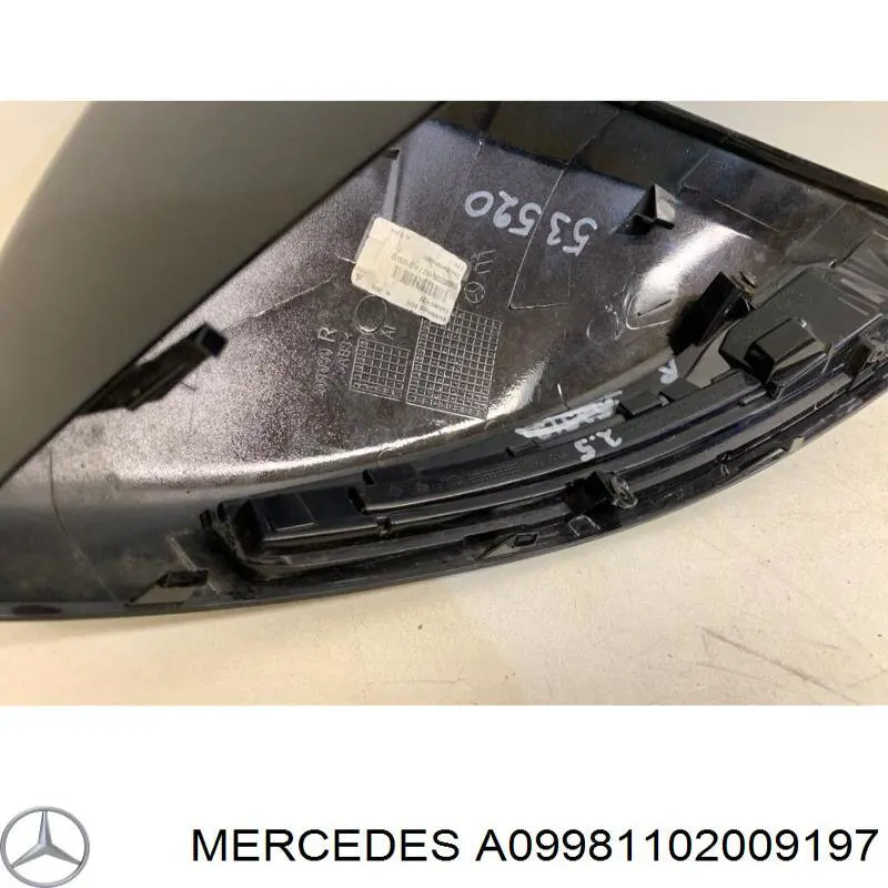 A0998110200 Mercedes Накладка зеркала заднего вида, правая