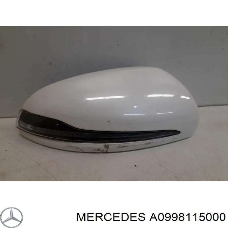 Накладка правого бокового зеркала Mercedes A09981150009197 цена, от 40.18 USD