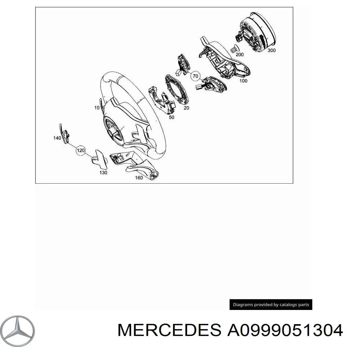 A0999051304 Mercedes 