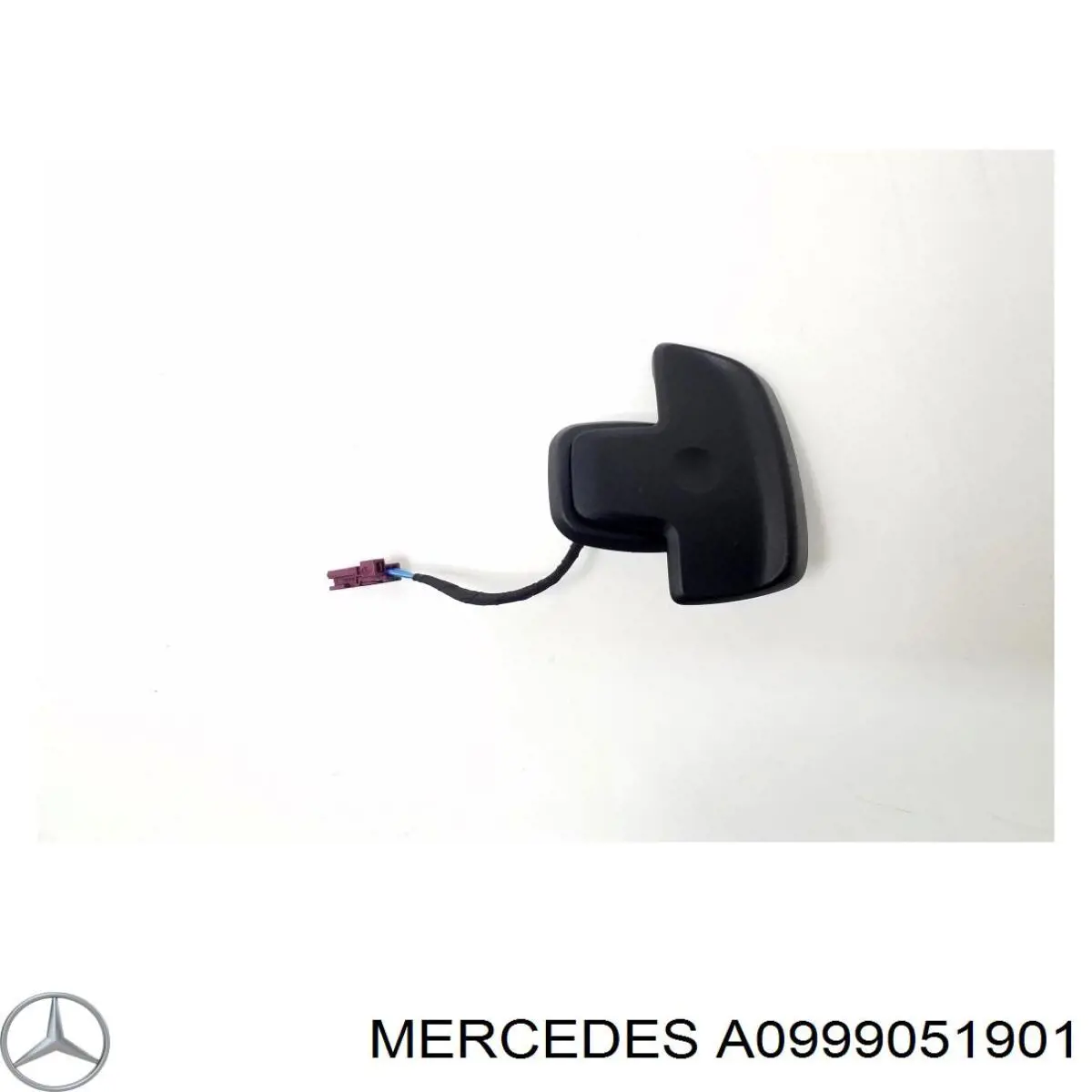 A09990519019051 Mercedes Блок кнопочных переключателей рулевого колеса