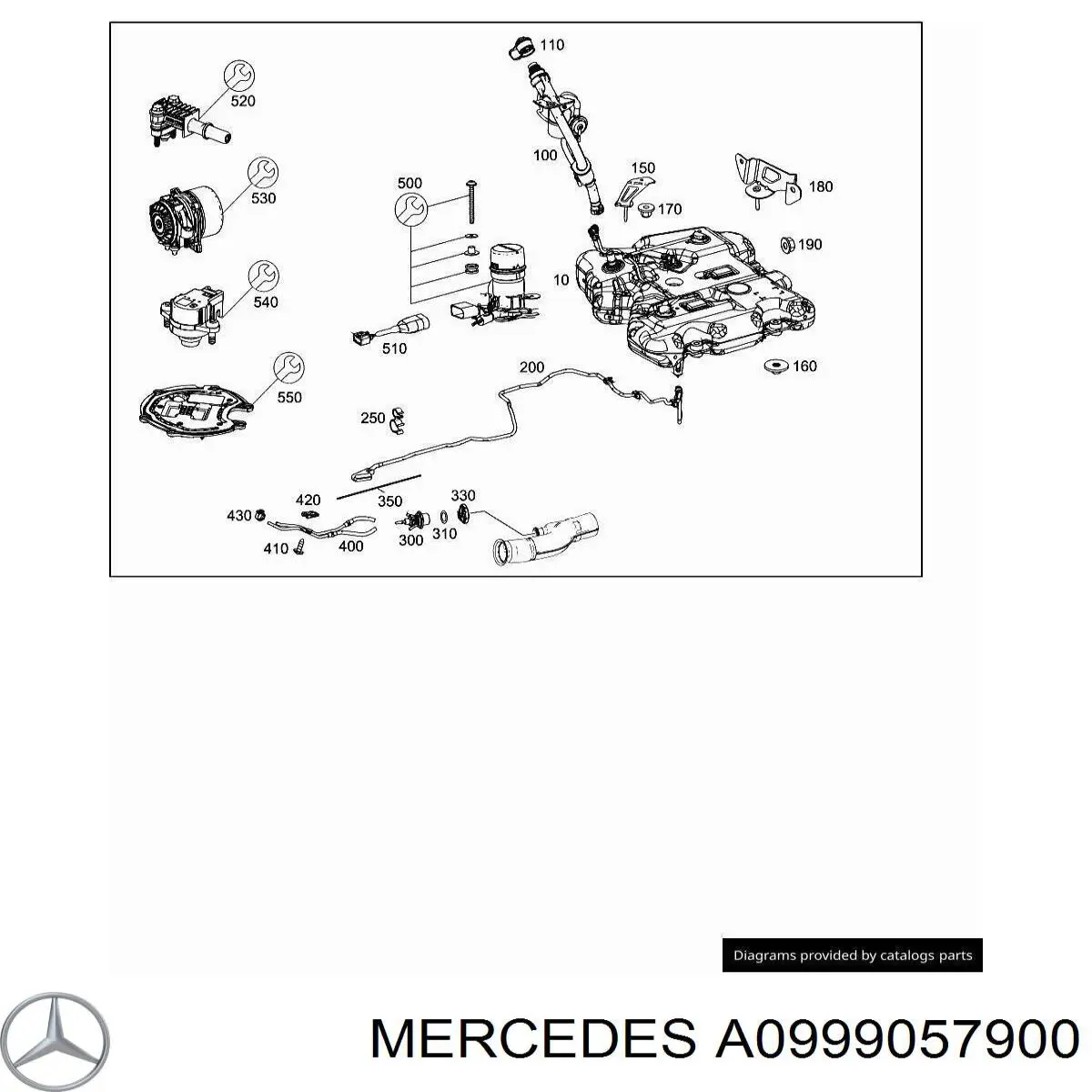  Mercedes A099905790064 цена, от 88.69 USD