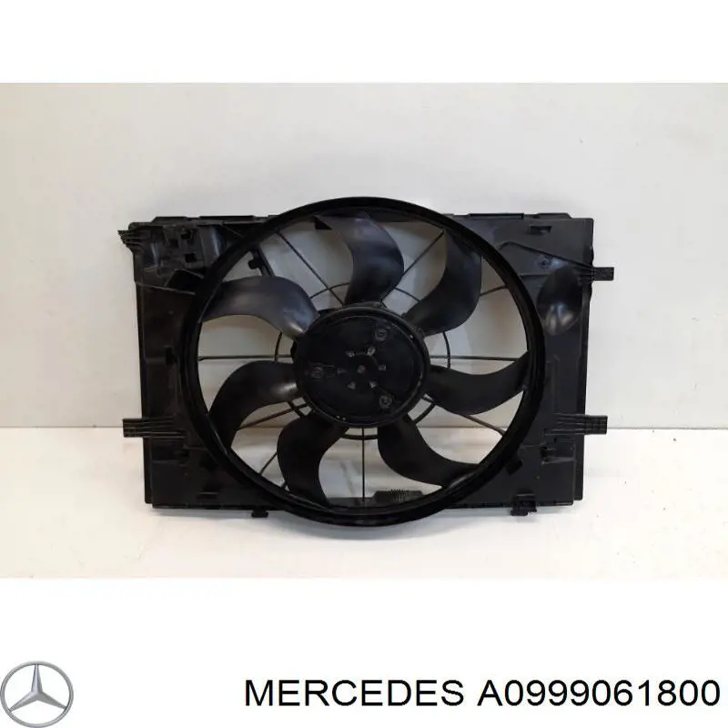 Диффузор радиатора охлаждения в сборе с мотором и крыльчаткой Mercedes A0999061800 цена, от 240.72 USD
