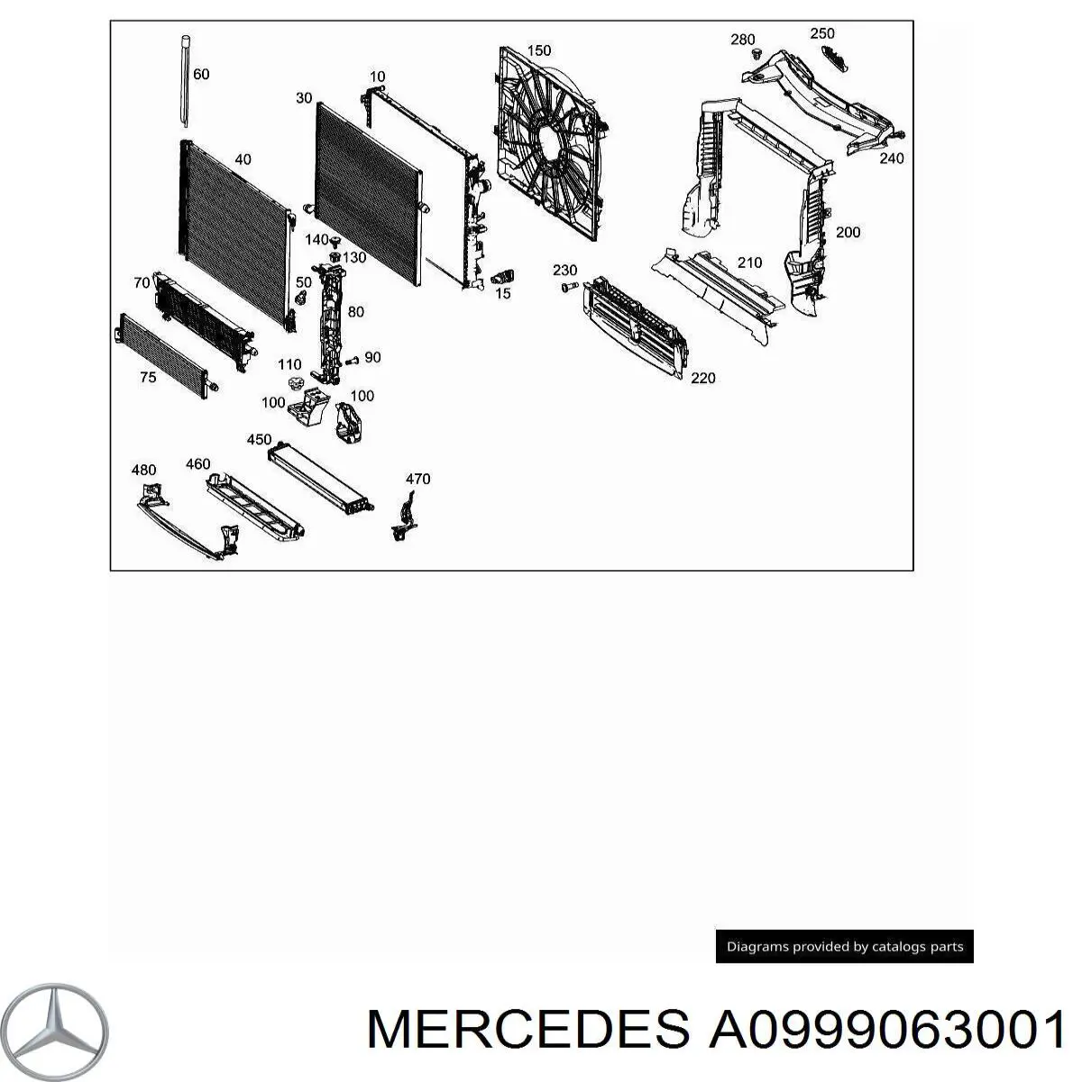 A0999063001 Mercedes 