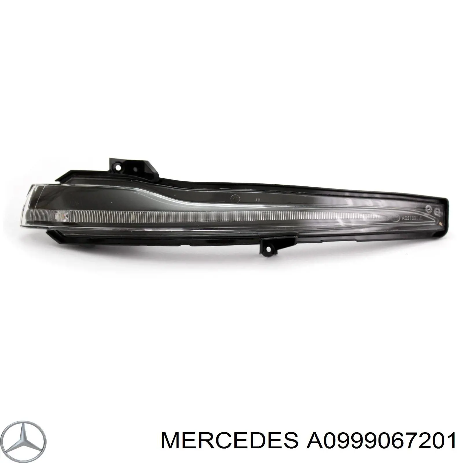 A0999067201 Mercedes pisca-pisca de espelho direito