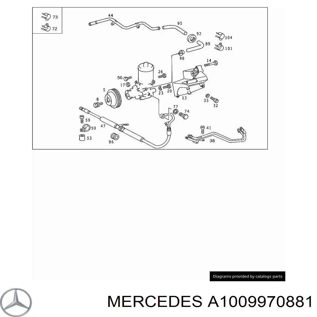  Mercedes A1009970881 цена, от 2.01 USD