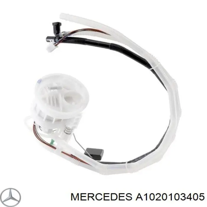 A1020103405 Mercedes kit inferior de vedantes de motor