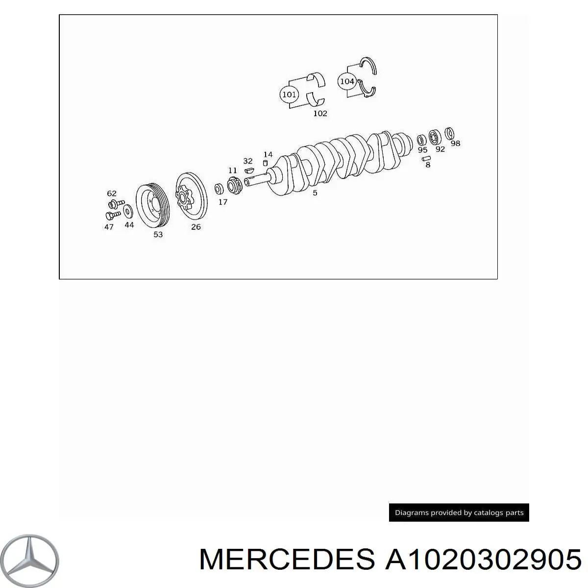  A1020302905 Mercedes