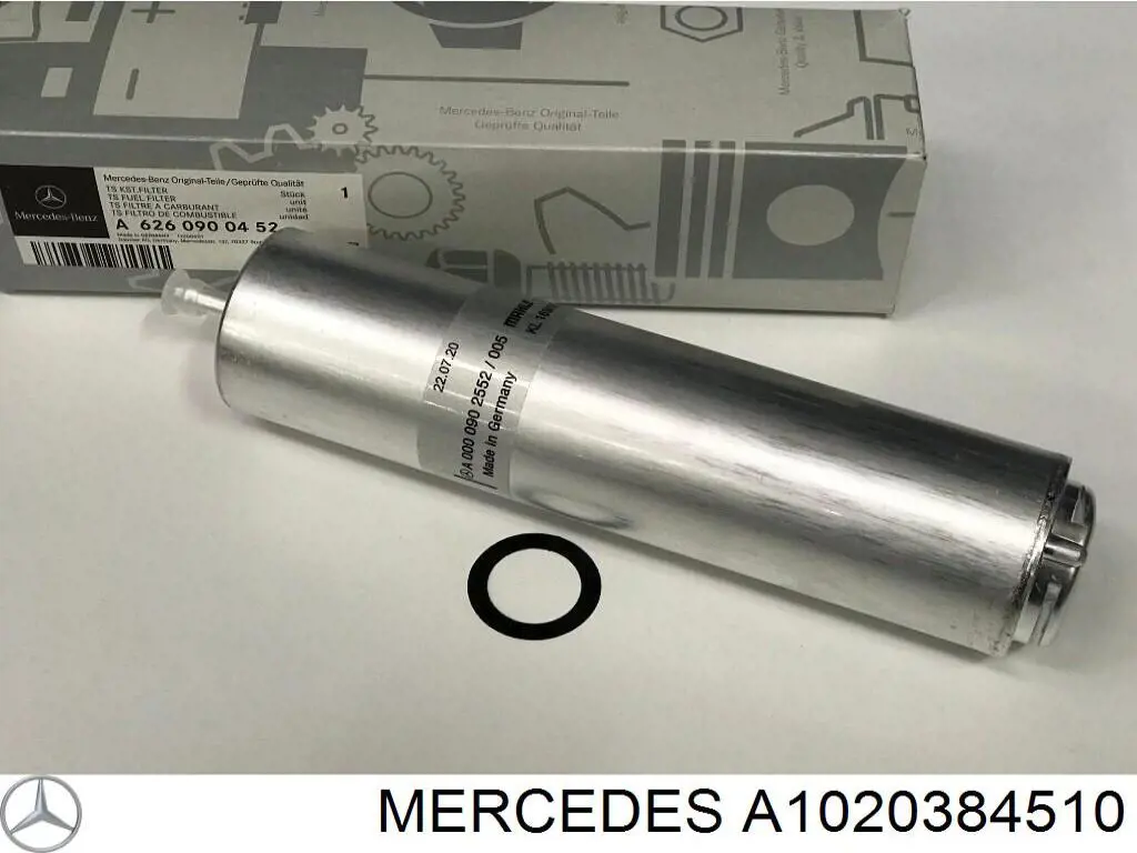Купить A1030300160 Mercedes Вкладыши шатунные, 1-й ремонт