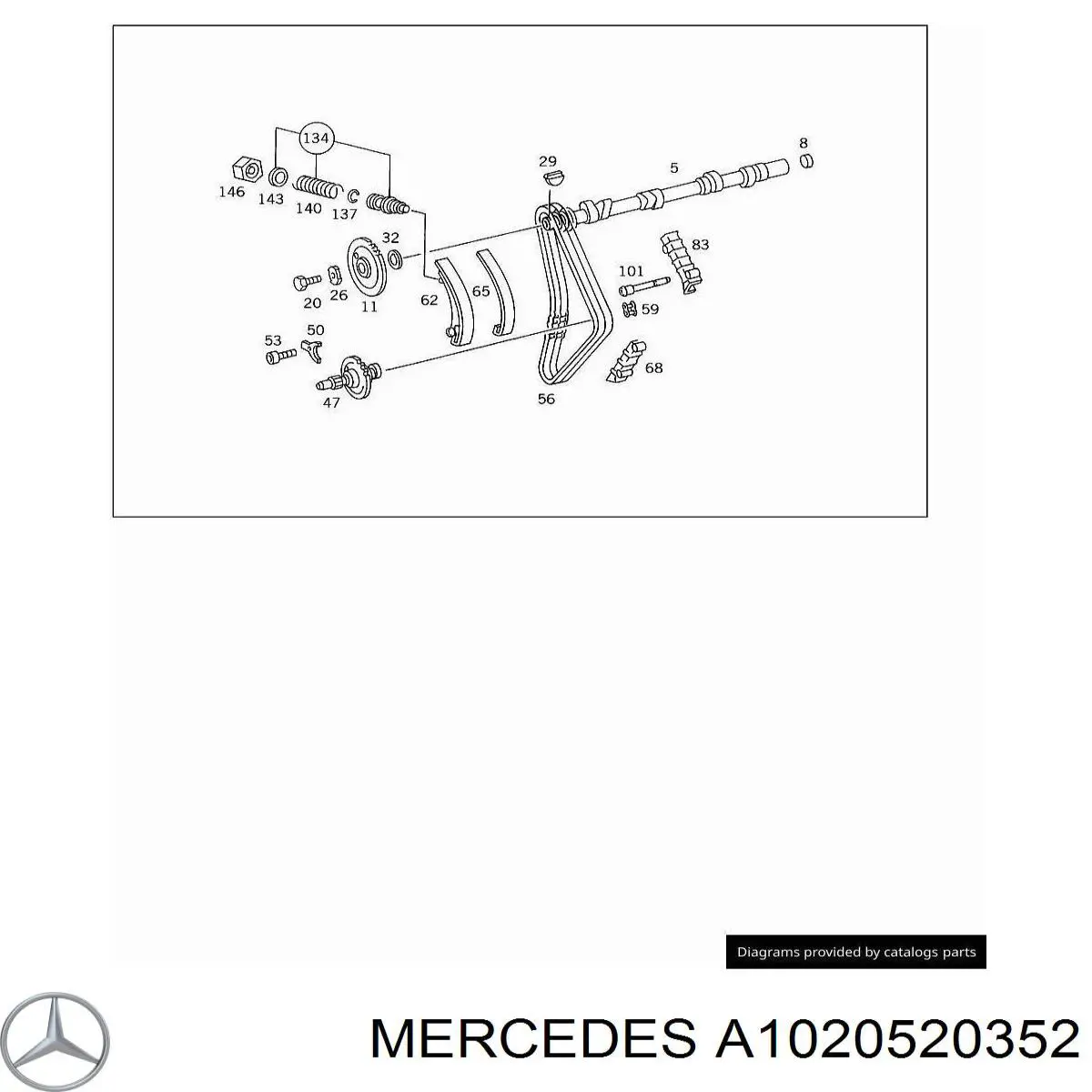 A1020520352 Mercedes 