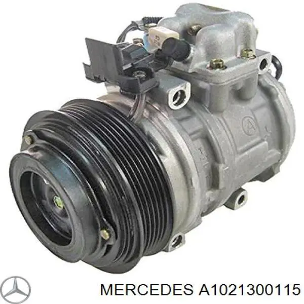 Компрессор кондиционера A1021300115 Mercedes