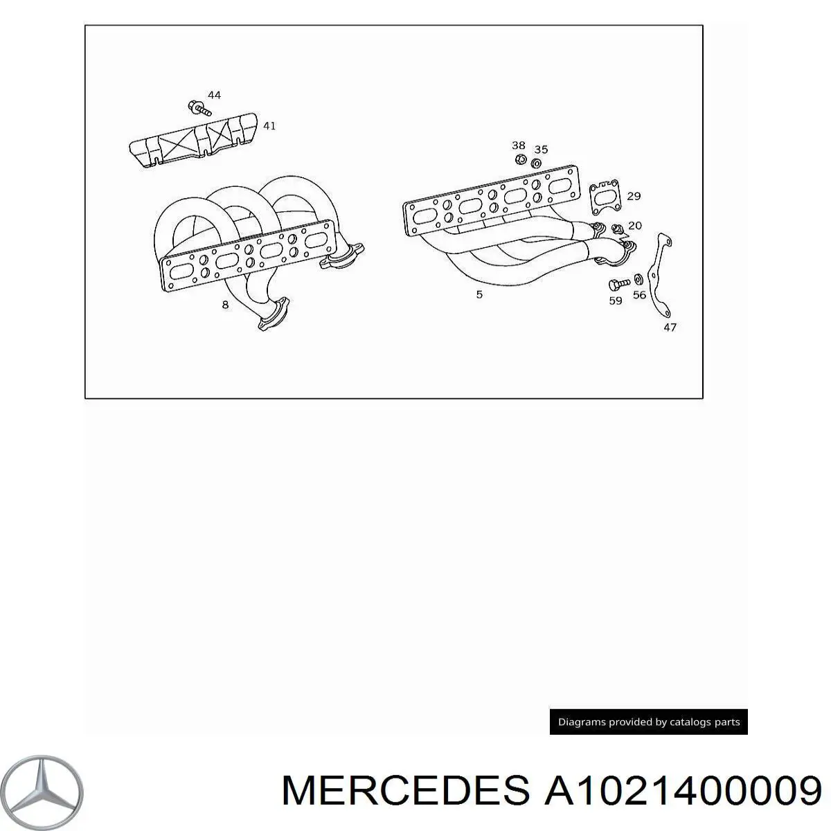 A1021400009 Mercedes 