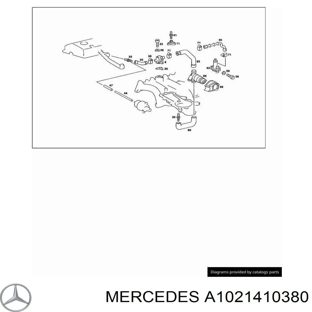 A1021410380 Mercedes 