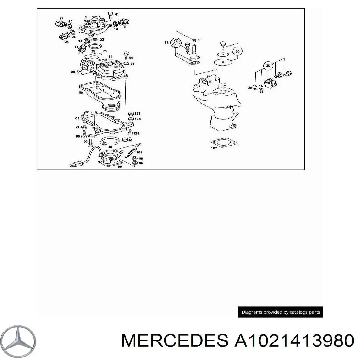 Прокладка дроссельной заслонки на Mercedes E (W124)